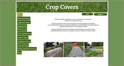 Desktop Screenshot of crop-covers.co.uk